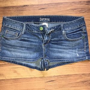 Decree blue Jean shorts